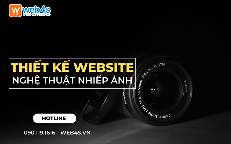 Thiết kế website nghệ thuật nhiếp ảnh